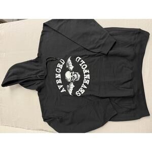 Avenged Sevenfold Hoodie - A7X Self Titled White Album Merch